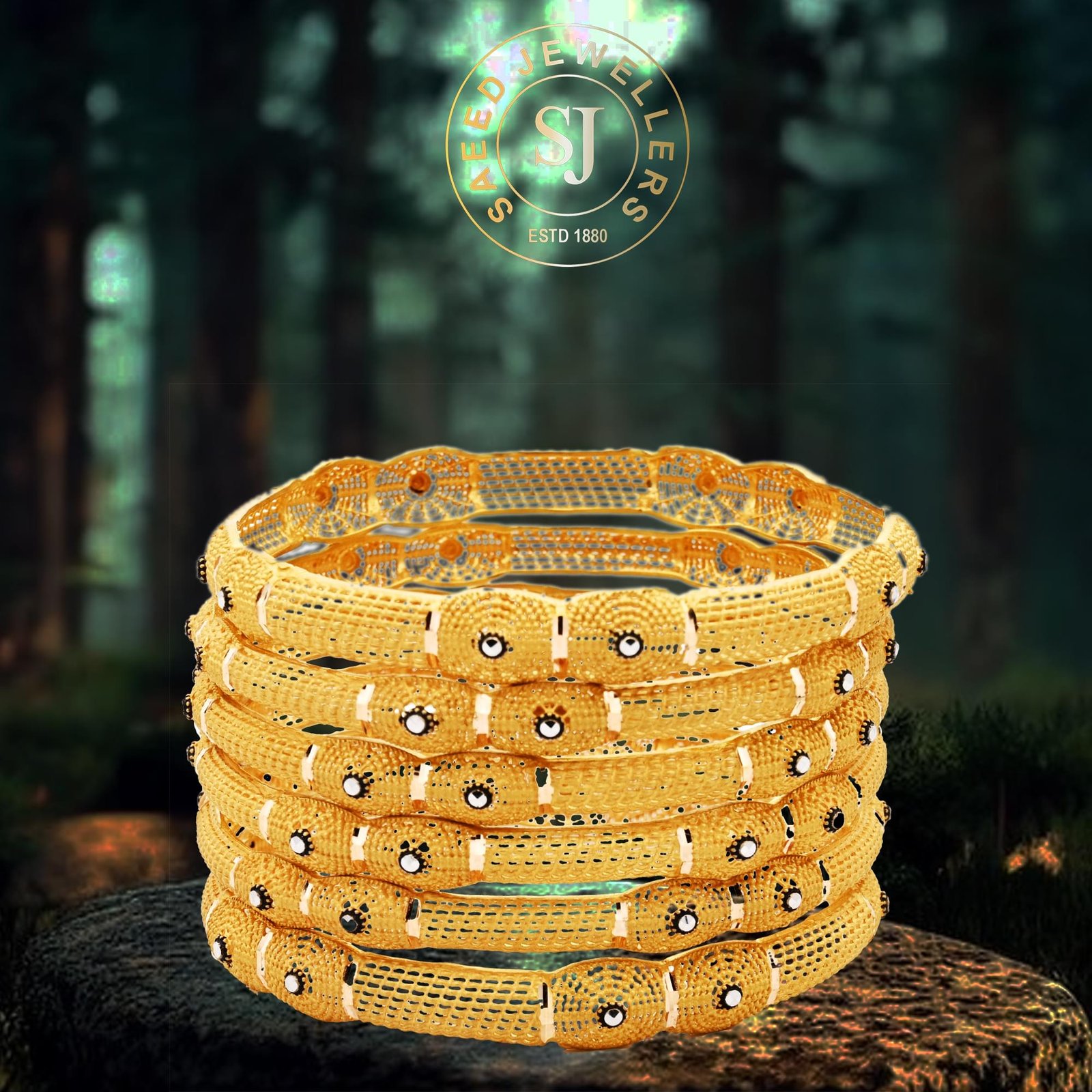 Gold Bangles Design